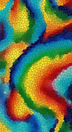 Abstract coloring background of the nature gradient with visual wave,pinch and lighting effectsの写真素材