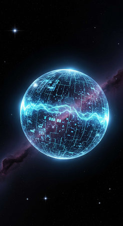 Global network connection. 3D rendering elements of this image furnished by NASAの写真素材