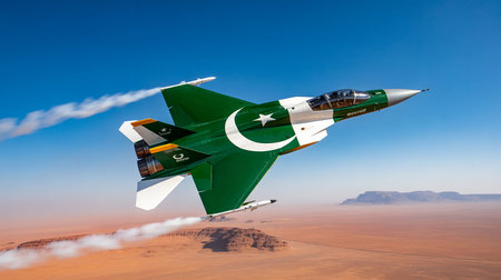Airshow featuring aerobatic maneuvers by military aircraft.