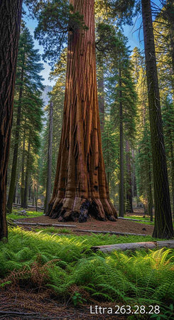 Sequoia National Park in California, United States of America.の写真素材