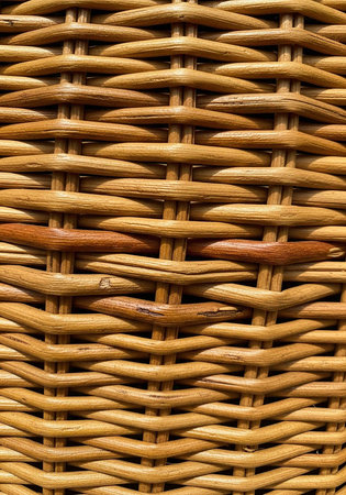 wicker basket texture. background and texture of wicker basket.