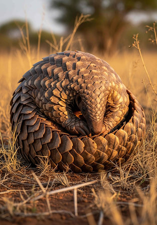 Crested snake in the Okavango Delta - Moremi National Park in Botswanaの写真素材