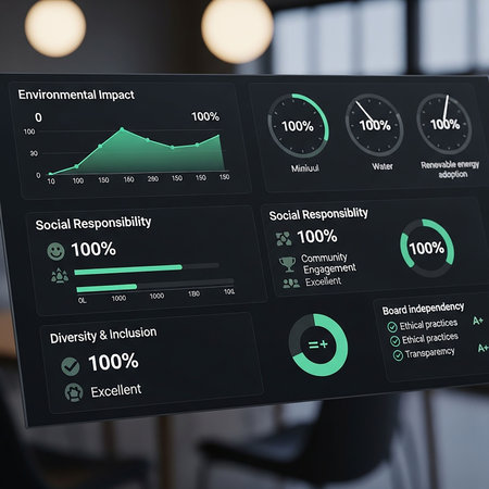Futuristic user interface with charts and graphs. 3d rendering
