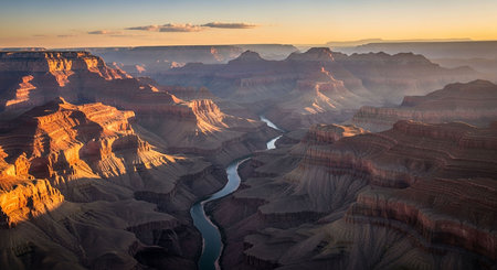 Grand Canyon National Park (South Rim), Arizona, United States of Americaの写真素材