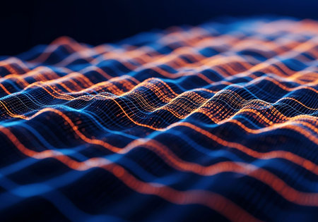 male hand holding a phone with a blank screen on a gray backgroundの写真素材