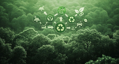 Ecology concept. Save the planet. Environmentally friendly technologies.