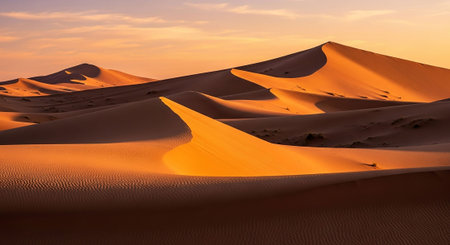 outdoor sand dune in old desertの写真素材