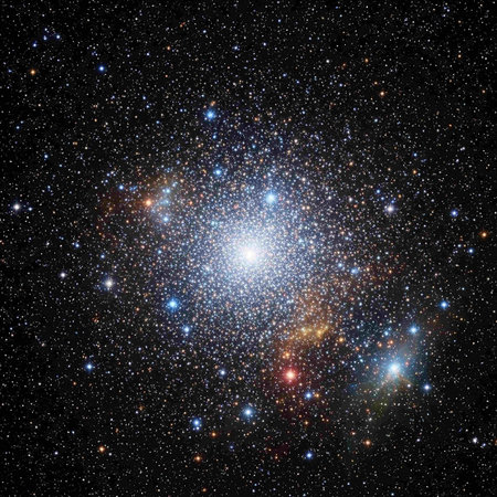 Stars of a planet and galaxy in a free space Elements of this image furnished by NASAの写真素材