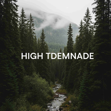 High Tatra Mountains Cloudy Sky Traveling Adventure Tripの写真素材