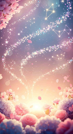 Cherry blossom background, Sakura flower background, spring flowers background