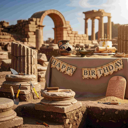 Ancient ruins in the ancient city of Persepolis, Iran.の写真素材