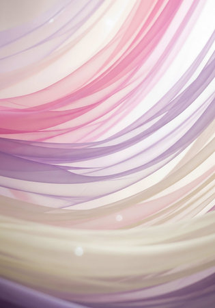 abstract background with smooth lines in pink and purple colors, digitally generated image