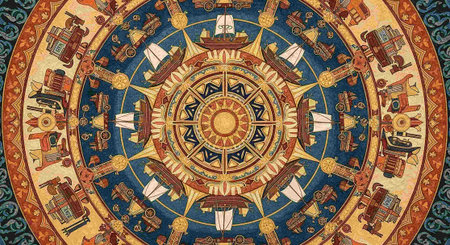 Colorful mosaic.