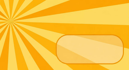 Sunburst background with space for text or image. Vector illustration.の写真素材