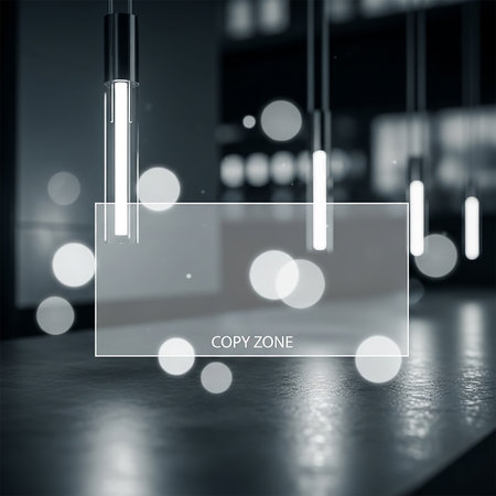 Abstract glowing business background. Mock up, 3D Rendering.の写真素材