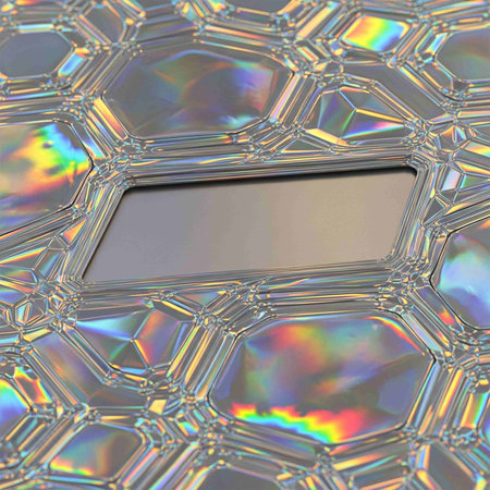 Colorful abstract background. Computer generated 3D photo rendering illustration.