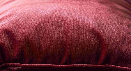 close up of red fabric texture background. tissue, textile, fabric, material, textureの写真素材
