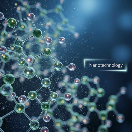 Molecular structure background. 3d illustration. Science and technology concept.の写真素材