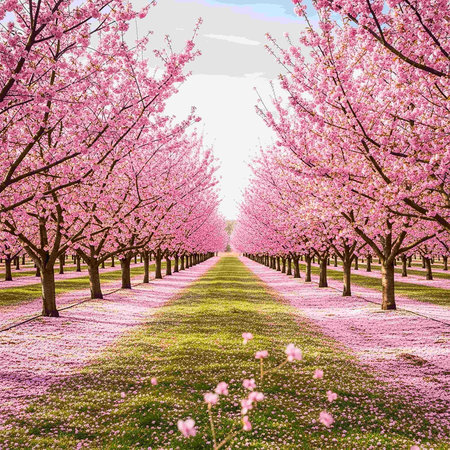 Background with traditional islamic ornaments and golden mosque doorの写真素材