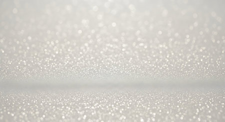 glitter vintage lights background. silver and white. de-focusedの写真素材