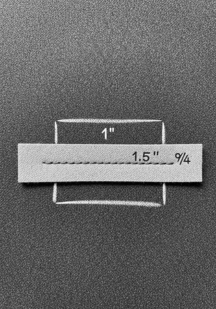 Label on a gray background. Black and white image.