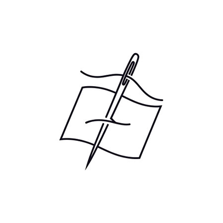 Pen and paper icon. Flat design. Vector illustration. EPS 10の写真素材