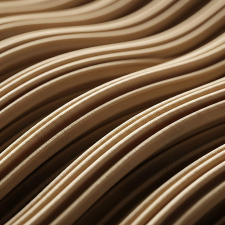 abstract background of brown fabric texture close up, soft focus.の写真素材