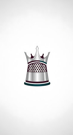 crown on white background, illustration in vector format very easy to editの写真素材