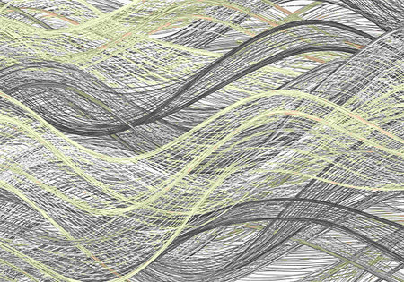 abstract background with wavy lines in gray and beige colors