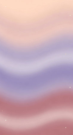 Abstract background with a variety of colorful waves. Big and small.