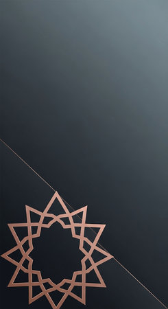 Arabic pattern on a black background.