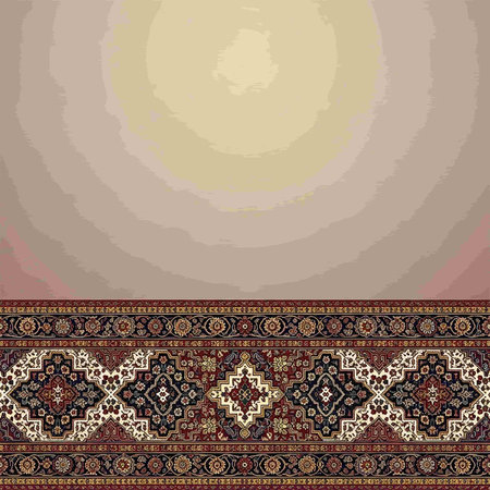 Seamless vintage ethnic pattern. Vector illustration for your design.の写真素材