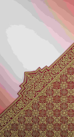 Background with traditional Arabic pattern for Ramadan Kareem, Eid Mubarak.