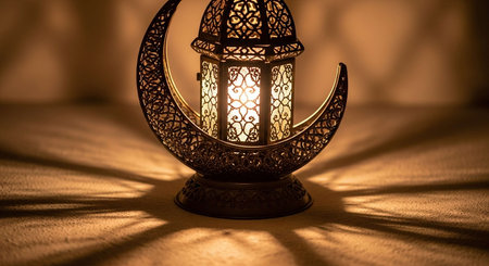 Lantern with Arabic lanterns.