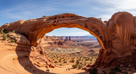 Arches National Park, Moab, Utah, United States of Americaの写真素材