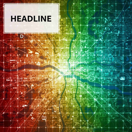 Abstract background with map and letters. Vector illustration. Eps 10.の写真素材