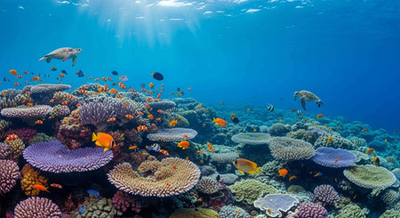 Tropical fish and coral reef in the Red Sea. Egyptの写真素材