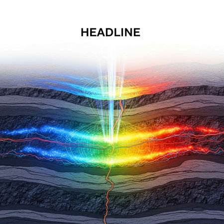 Holographic spectrum background. 3d vector illustration. Cover design template.の写真素材