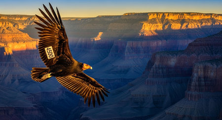Grand Canyon National Park (South Rim), Arizona, United States of Americaの写真素材