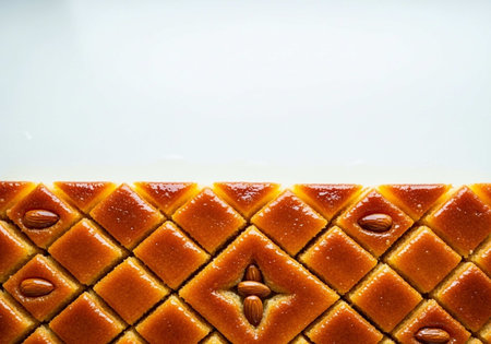 Baklava or baklava is a traditional Turkish dessertの写真素材