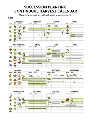 Fruits and vegetables chart. Healthy lifestyle infographic. Vector illustration.