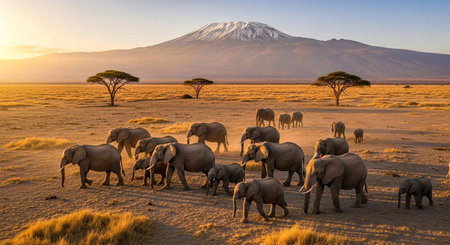 Beautiful karst mountains landscape in Guilin, Chinaの写真素材