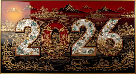 Happy New Year 2023. Greeting card, invitation.の写真素材