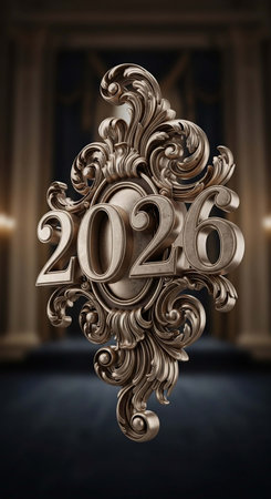 New Year 2016 - 3D Rendered Illustration. New Year's Eve concept.の写真素材