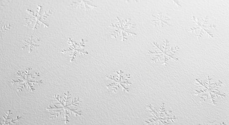Snowflakes on a white wall as an abstract background. Textureの写真素材