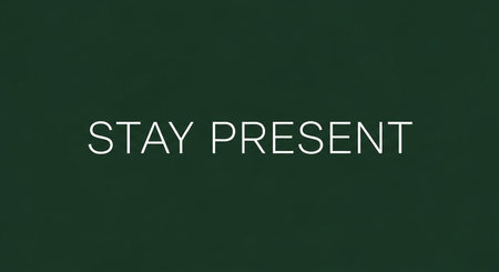 Stay positive written on a green background. Motivational background.の写真素材