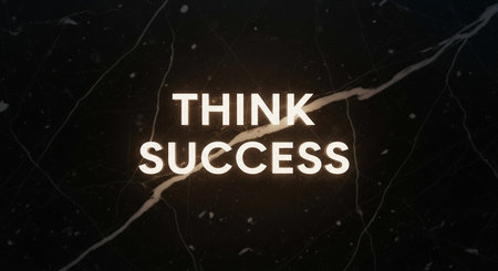 Handwriting text Think Success. Conceptual photo Motivation to do something with determinationの写真素材