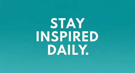 Stay Inspired. Inspirational quote. Motivational background.の写真素材