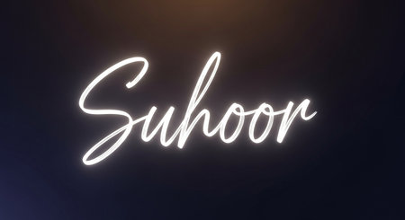 silhouette of the word in neon light on a black backgroundの写真素材