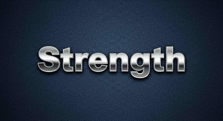 Stencil text on blue jeans background. 3d illustration.の写真素材